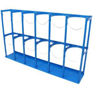 가스통 거치대 4구 6구 선반 철제 위험물 보관함 보관소 보관대