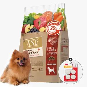 ANF 강아지사료 6free+ 소고기/연어 5.6kg+ 3M안전소켓