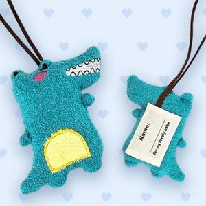 공룡 입학선물 네임텍 대장 인형 만들기 랜덤1개 (3i02M)