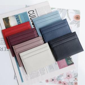 [비템]베이직 비건레더 사피아노 카드지갑 7컬러