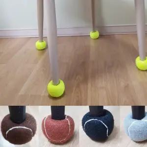 의자 다리 테니스공 소음방지 커버 보호 캡 4개