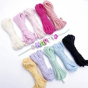 3mm 스트링 로프끈 컬러 스트랩 악세사리 부자재 1M
