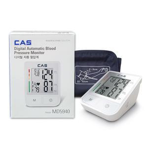 카스 디지털 자동혈압계 팔뚝형 MD-5940 1개 가정용 병원용 전자 혈압측정기 혈압 기계