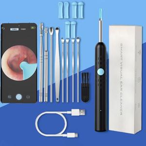 카메라 세트가있는 귀 청소기 왁스 제거 도구 HD 검 이경 내시경 Earpick