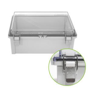 국산 투명커버 하이박스 250x350 방수 스텐 매미고리 전기 컨트롤 분전함 BC-ATR 박스코