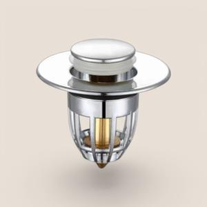 SBF 원터치 교체 자동폽업 세면대배수구마개 수리 폼업 부품 녹슬지않는구리 세면기