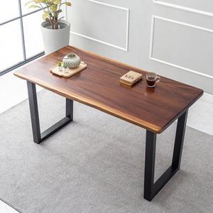 [아이앤] 리하트 로즈우드 장미원목 6인 식탁 우드슬랩 테이블 IK