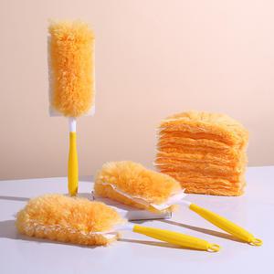 일회용 양면 정전기 먼지청소 먼지털이 스틱 1p + 교체형 20p