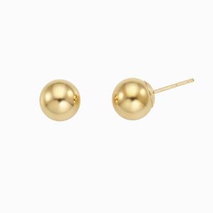[로이드](센텀시티점)14K 베이직 8mm 라운드 볼 귀걸이 LPFL3A08G