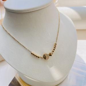 [써지컬스틸] 건강 재물 럭키 소원 물고기 목걸이 (골드,로즈골드,실버)