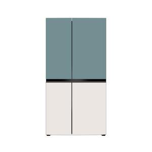 LG전자 디오스 2도어 832L 네이처 클레이민트+네이처 베이지 S834MTE10 (배송/설치 1