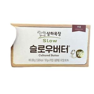 상하목장 슬로우버터 무염 100gx2 x 1개 e47998