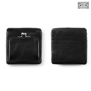 지갑 마사시치 나카가와 블랙 가마구장 방수 가마구치 상점