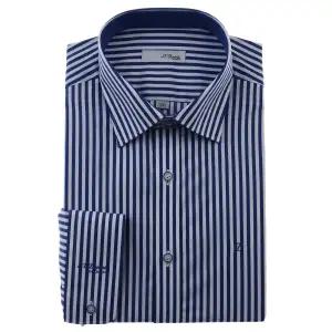 [대구백화점] [듀퐁셔츠]긴팔 스트레치 소재 블루 슬림핏셔츠(SE4SM21LS369SBU)