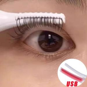 전기 속눈썹 경기자 빠른 가열 전문 전기 속눈썹 클립 자연 지속 USB 충전식 속눈썹 컬링