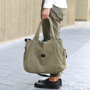 [366백] 캐주얼 캔버스 토트백 크로스가방 직장인 대학생 366BAG B3-001K 카키