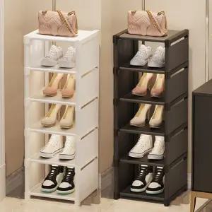 현관 신발장 신발정리대 5단 아파트 틈새 선반 슬림 신발장