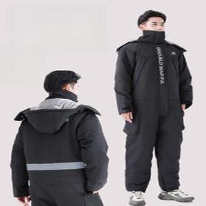 전신방한복 바이크 털 전신패딩 겨울잠바 점프수트