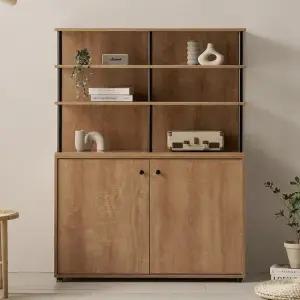 루크 다용도 LPM 키높은 2도어 수납장 1200  착불