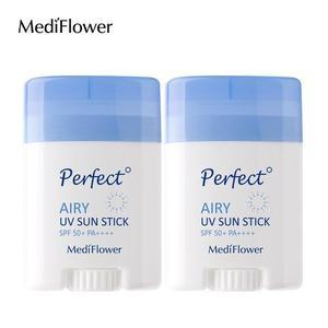 메디플라워 퍼펙트 에어리 선스틱 23g 1+1 / 일회용 모델링팩 1개 랜덤 증정