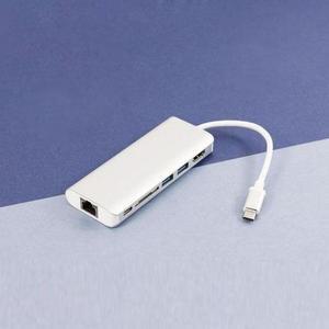 C타입 US내추럴B 공 멀티탭 랜포트 데이터 전송 허브