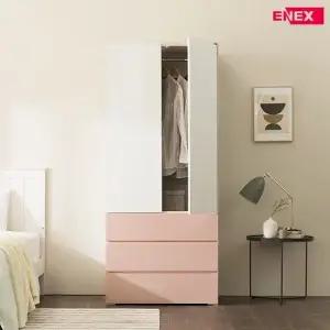 컬러핏 싱글장-3단 서랍형 옷장-착불