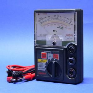 새한 아날로그 절연저항계 SH-1000M 4151074 절연테스터 테스터기 누전측정기 메가 전압 누전측