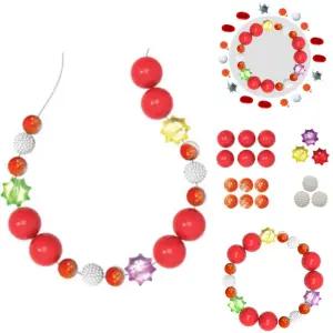 혈액의 구성 팔찌 만들기 적혈구 백혈구 혈소판 혈장 학습용 비즈팔찌 DIY (5인용)