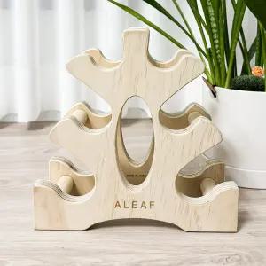 아리프 우든 3단 아령 거치대 덤벨정리 보관함