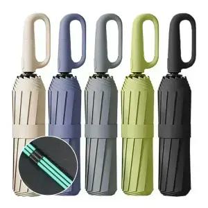 60K 고리 UV차단 3단자동우산 우양산