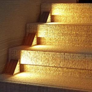 태양광 LED 계단 조명 인테리어 정원 2개 1세트