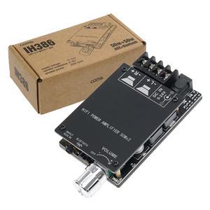 IH386 Coms HIFI 2.0 블루투스 앰프 50W+50W AUX Bluetooth 9-24V