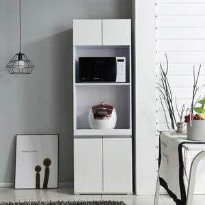 [인터데코]키큰 렌지대 주방수납장 밥솥장 60cm P0000BQW (착불)