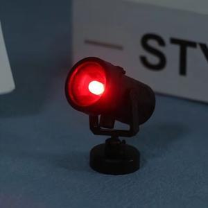 USB 피규어 핀조명 진열장 LED 램프 미니 블랙레드 (WFH3G4B)