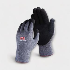 K2 안전장갑 작업용 장갑 겨울 기모 반코팅 미끄럼방지 보온