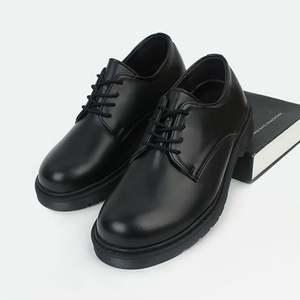 [굿야드] 심플 모던 무광 더비슈즈 베이직 플랫폼 더비슈즈