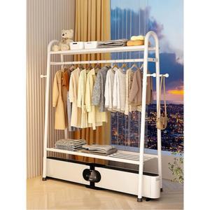 온열건조대 가정용 침실 드레스룸 거실 기숙사 건조대 조립식행거 36x 선반 출입문 다용도