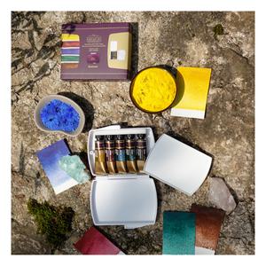 미젤로 미션 투르마린 투톤 그래뉼레이션 여름 수채화물감 15ml 5색 세트