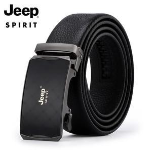 JEEP SPIRIT 지프 남성용 오토 버클 소가죽 벨트 OM18CD996BT0424