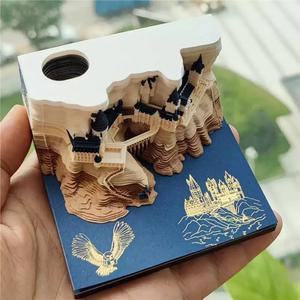 3d 입체달력 달력 찢는 주력 일반형 케이스 2025년 입체메모지