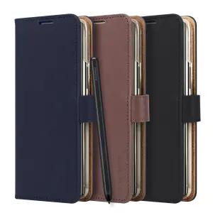 케이맥스 갤럭시 Z 폴드7 펜슬 천연가죽 다이어리 휴대폰 케이스