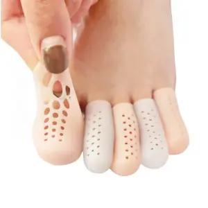 발가락 보호대 실리콘 골무 끼우개 벌리개 발가락 링 사이 다이어트 운동 보호 벌리기