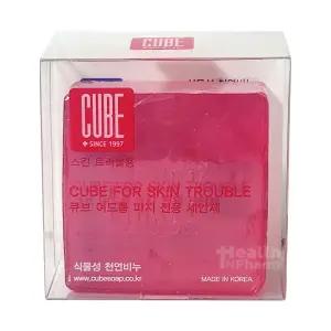 큐브 여드름 피지 전용 세안제 65g/스킨트러블용/큐브플러스