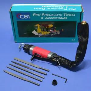 CSI 에어파일 줄전용 CSI-5A 5종줄포함 에어왕복사상기 금형사상기 에어금형그라인더