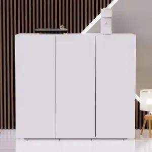 아트박스/벨리카가구 투미 높은 수납장 1200 다용도 슬림 선반 와이드 3단