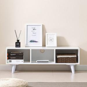 1000 낮은다리 거실장 티브다이 화이트 빌라 자취방 마루