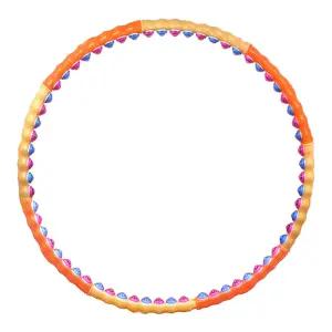 PI 평화 패션후프 2.8kg 상급자용 국산 조립식 지압 훌라후프 다이어트