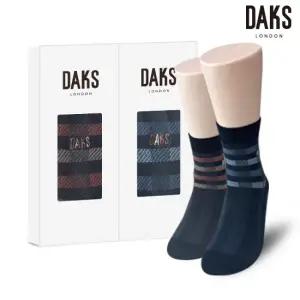 [롯데백화점]닥스 남성 여성 양말 2족 선물세트 모음 16종 택 1 (선물포장+쇼핑백증정)