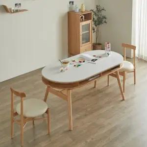 데이지 양면 세라믹 식탁 수납형 테이블 6인용 1800 2000