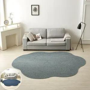 [다운투유]크림 포인트D타입 국내산 러그 200x300